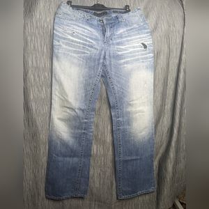 Affliction COOPER Relaxed Boot Size 34